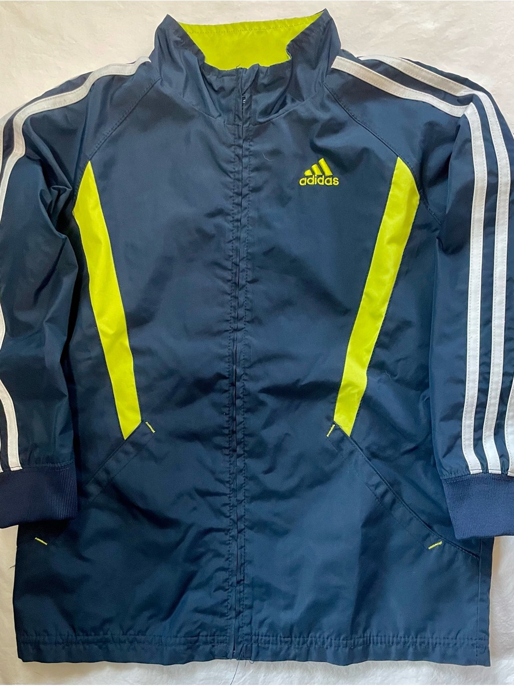 Adidas Full-Zip Lightweight Windbreaker Track Jacket